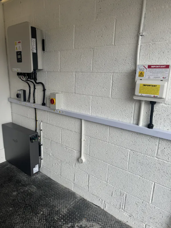 Home ev charger and battery