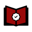 Certification badge on a red book icon.